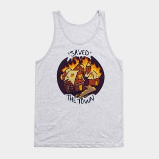 RPG Burned Down The Town - "Saved" Tank Top